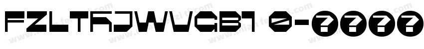 FZLTHJWVGB1 0字体转换